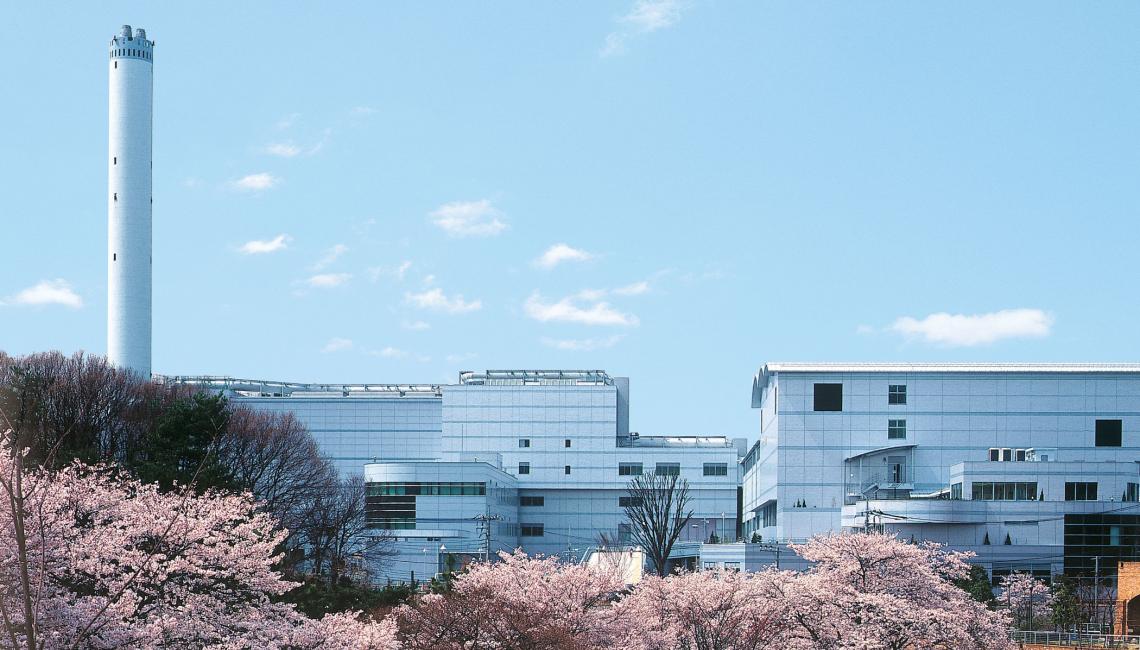 多摩ニュータウン清掃組合の全景